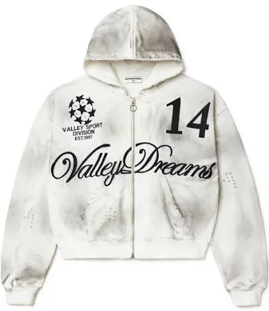 Vale Forever "OREO"14 ZIP UP HOODIE