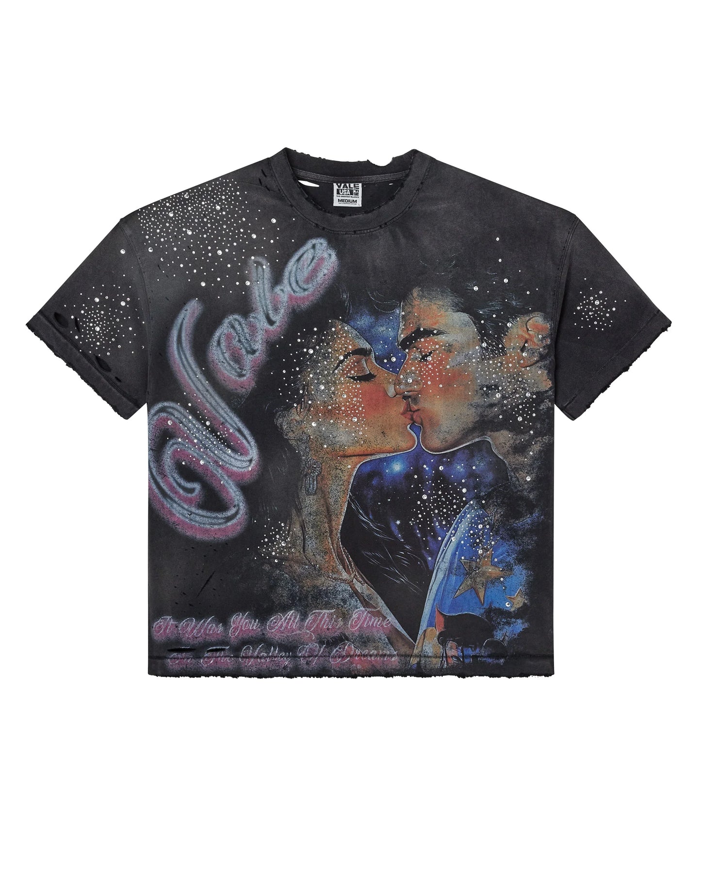 Vale Forever "BLACK FATED YOURS BLING" Tee
