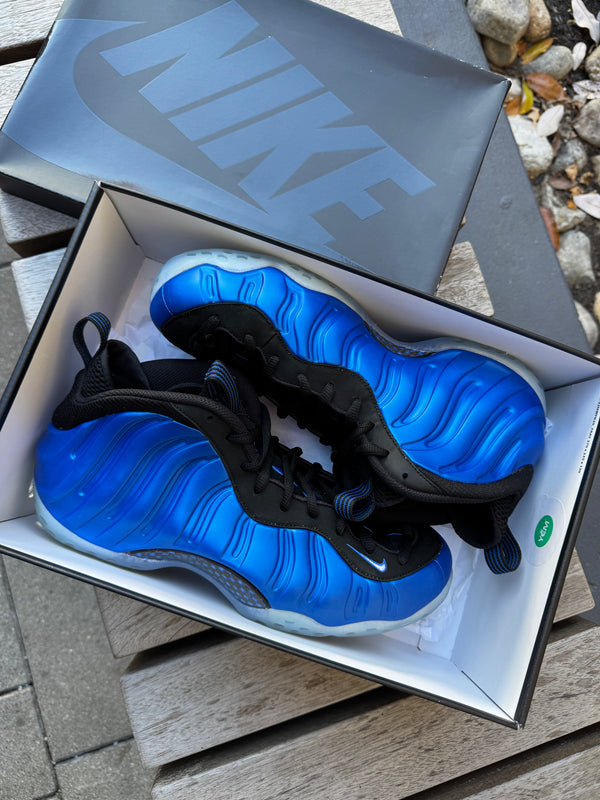 Nike Air Foamposite One International Blue *USED*