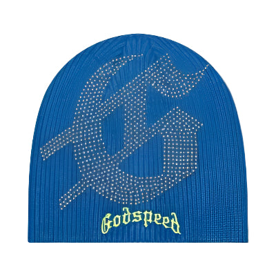 Godspeend STUDDED Beanie (ROYAL)