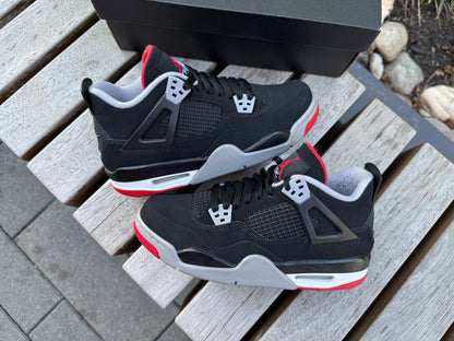 Jordan 4 Retro Bred (2019) (GS) *USED*