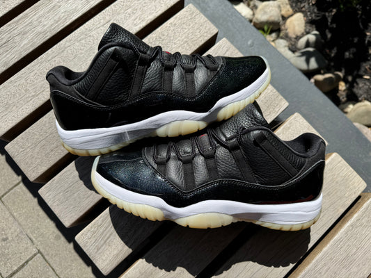 Jordan 11 Retro Low 72-10 *USED* (REP BOX)