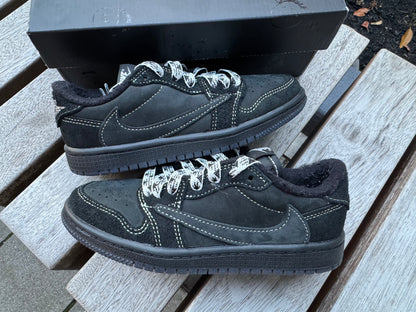 Jordan 1 Retro Low OG SP Travis Scott Black Phantom (PS) *USED*