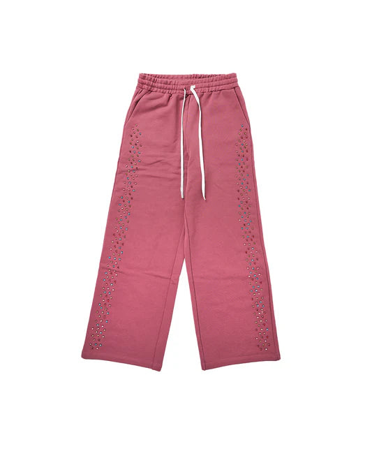 AZVA Crystal Cactus (Raspberry) Sweat Pants