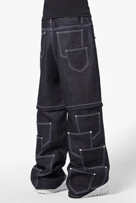 Guapi Jade Black Convertible Dice Pant (Jade-Black-Convertible-Dice-Pant)