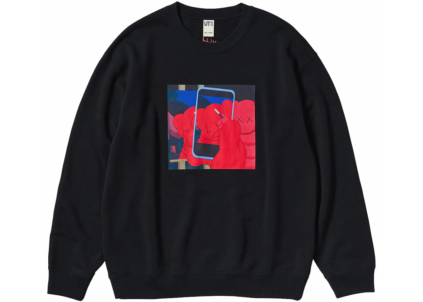 KAWS x Uniqlo Warhol Graphic 476119 Sweatshirt Black