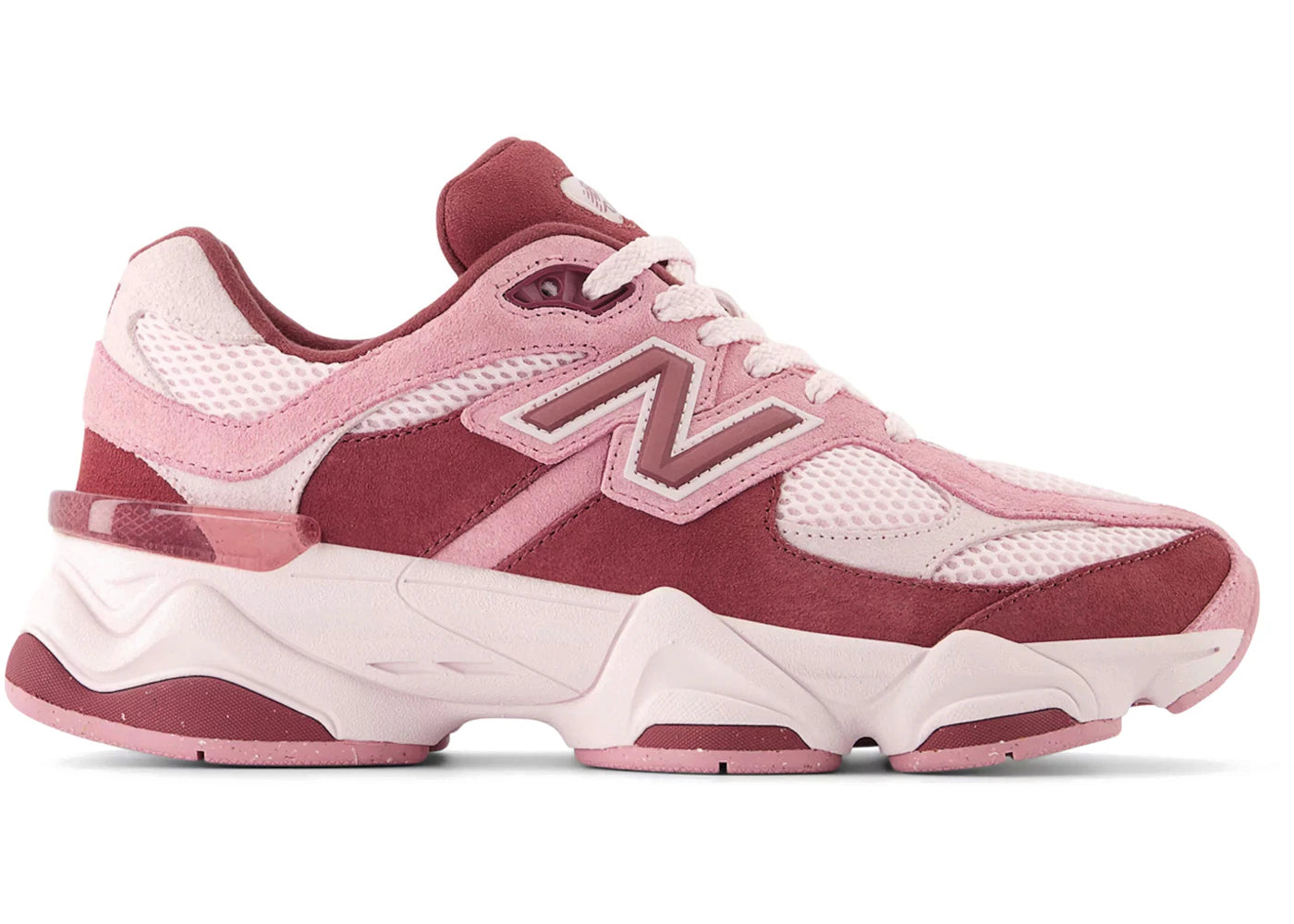 New Balance 9060 Pink Granite Washed Burgundy (GS)