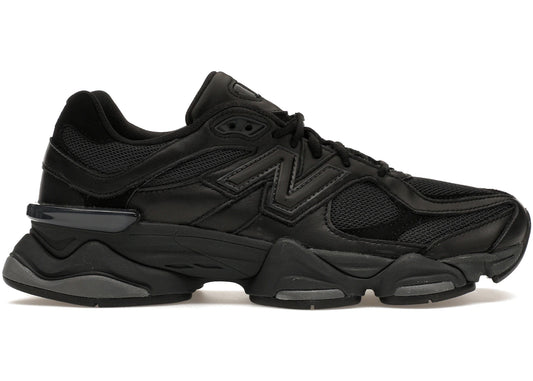 New Balance 9060 Triple Black Leather