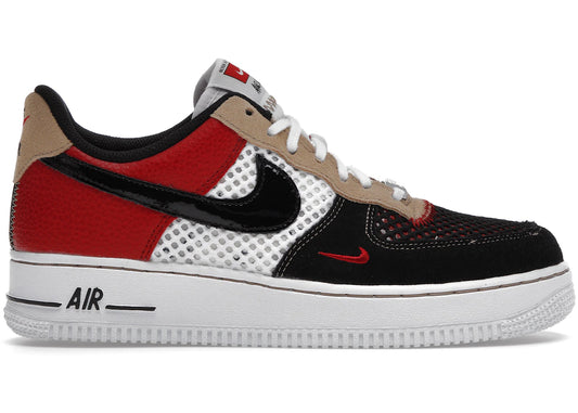 Nike Air Force 1 Low '07 LV8 Gym Red Black *USED* *REP BOX*