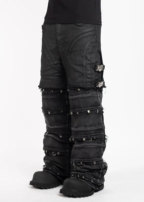 Guapi Obsidian Black Waxed Convertible Denim (Obsidian-Black-Waxed-Convertible-Denim)