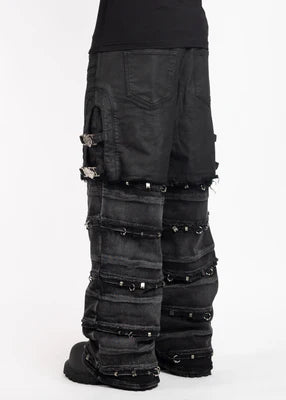 Guapi Obsidian Black Waxed Convertible Denim (Obsidian-Black-Waxed-Convertible-Denim)