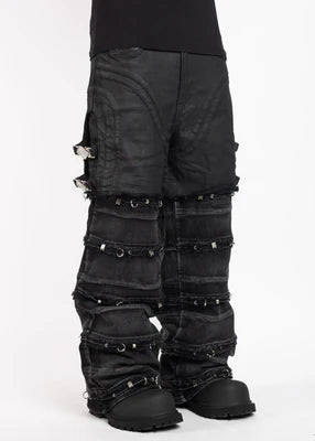 Guapi Obsidian Black Waxed Convertible Denim (Obsidian-Black-Waxed-Convertible-Denim)