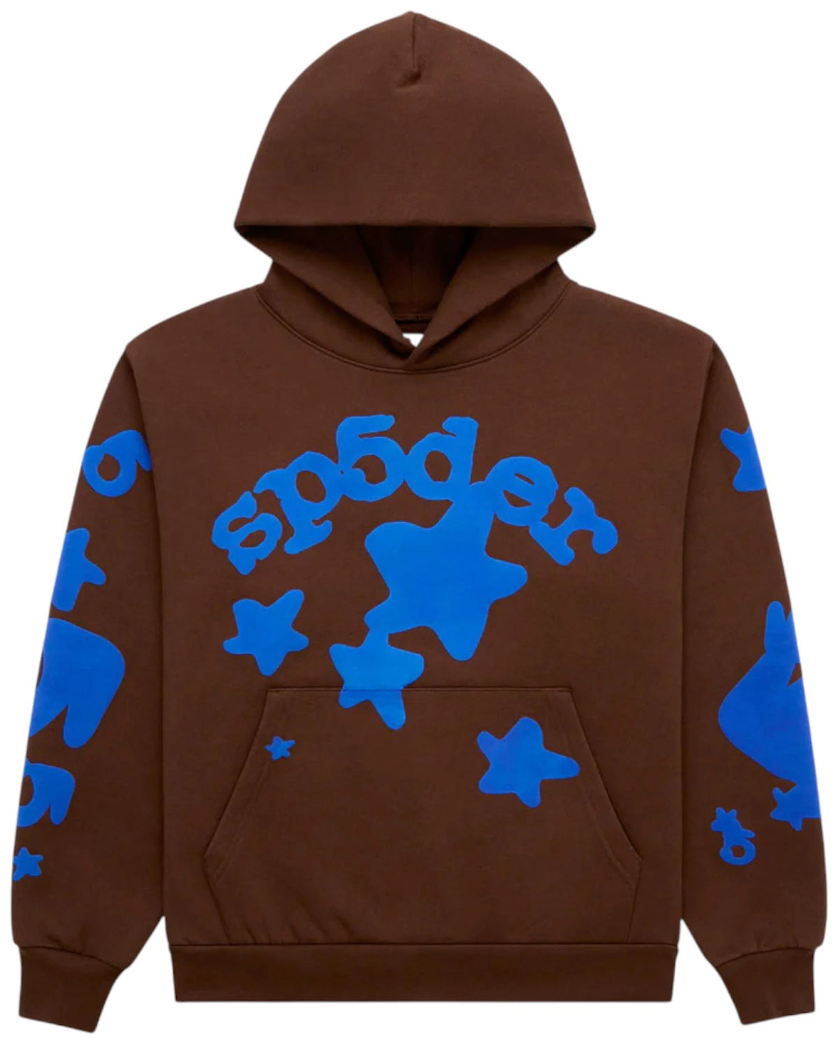 Sp5der Beluga Hoodie Brown