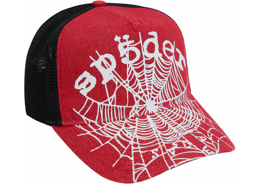 Sp5der Denim Og Web V2 Trucker Red