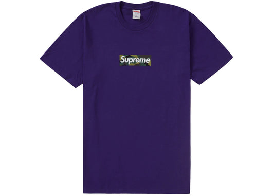 Supreme Box Logo Tee (FW23) Purple