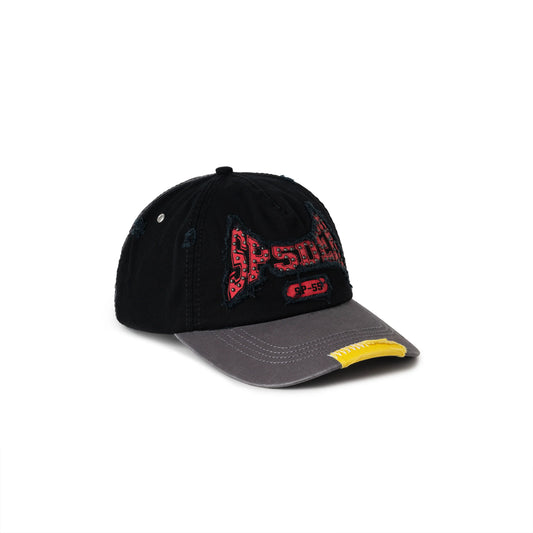 Sp5der T&F 6-PANEL "Brown/Black/Red"