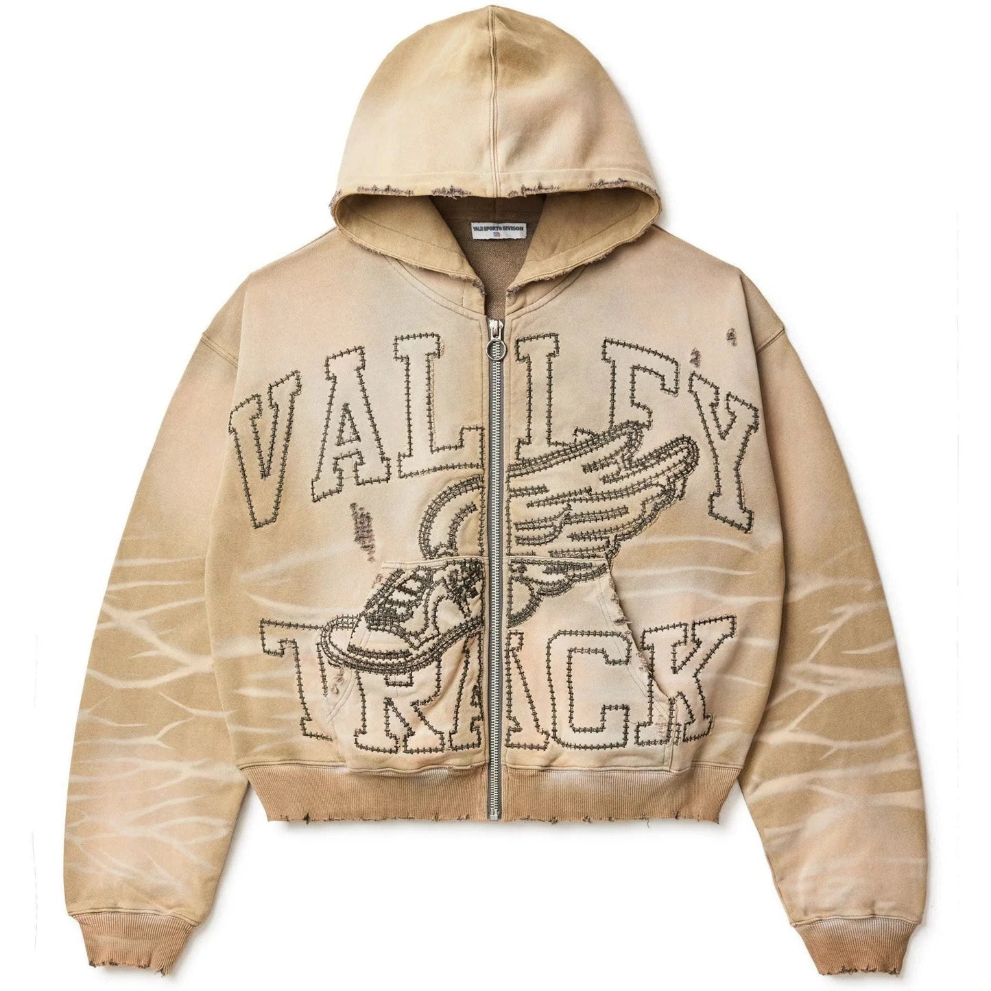 Vale Forever "SAND GARDEN" ZIP UP HOODIE