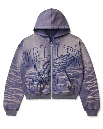 Vale Forever "TYPHOON GARDEN" ZIP UP HOODIE