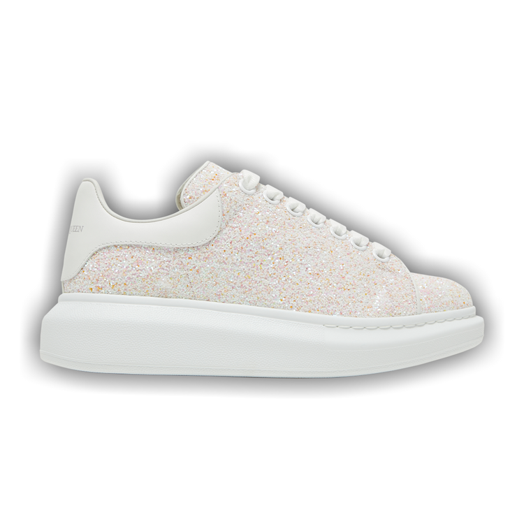 Alexander McQueen Wmns Oversized Sneaker 'Pink Glitter'