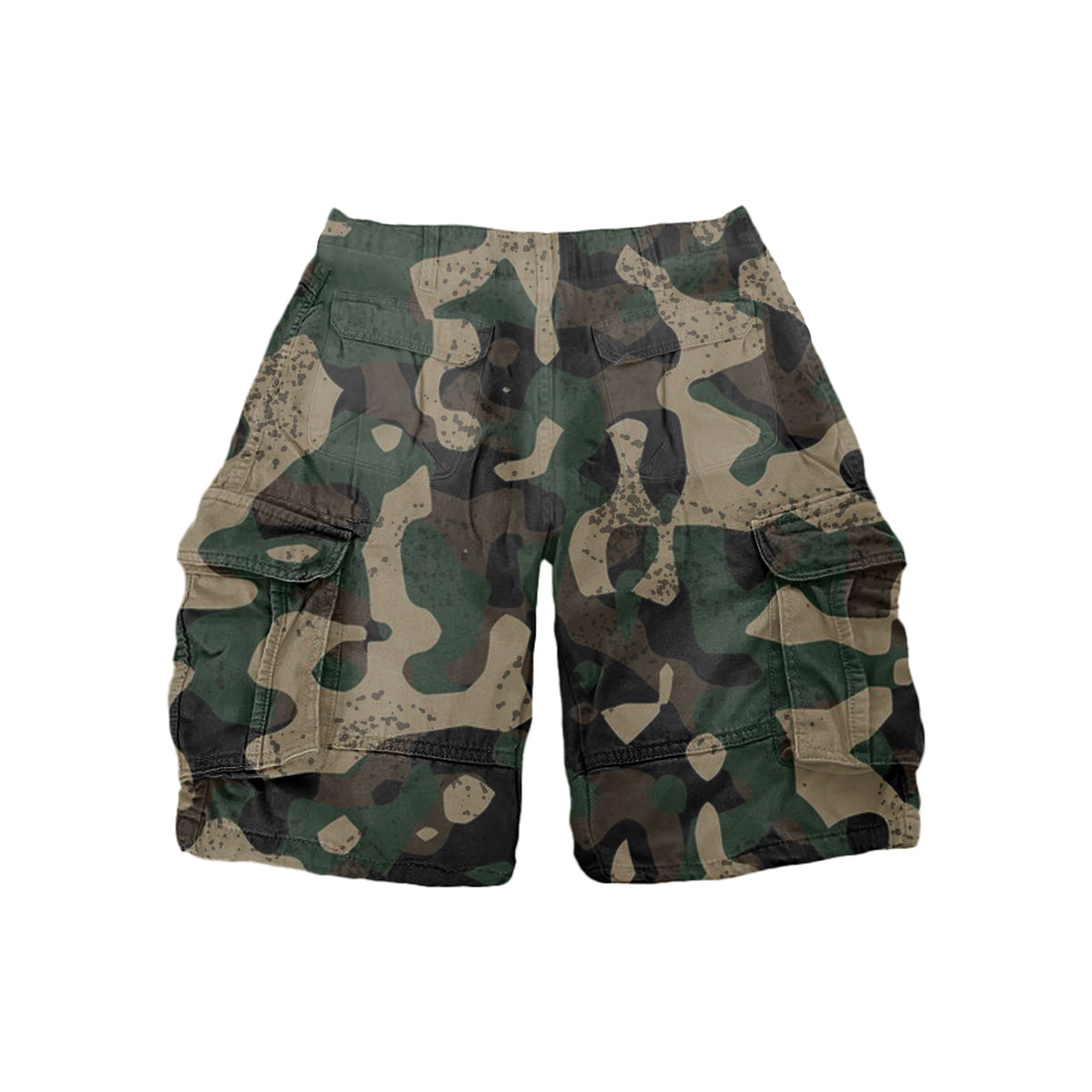 Stop Waiting Studios Camo Cargo Jort