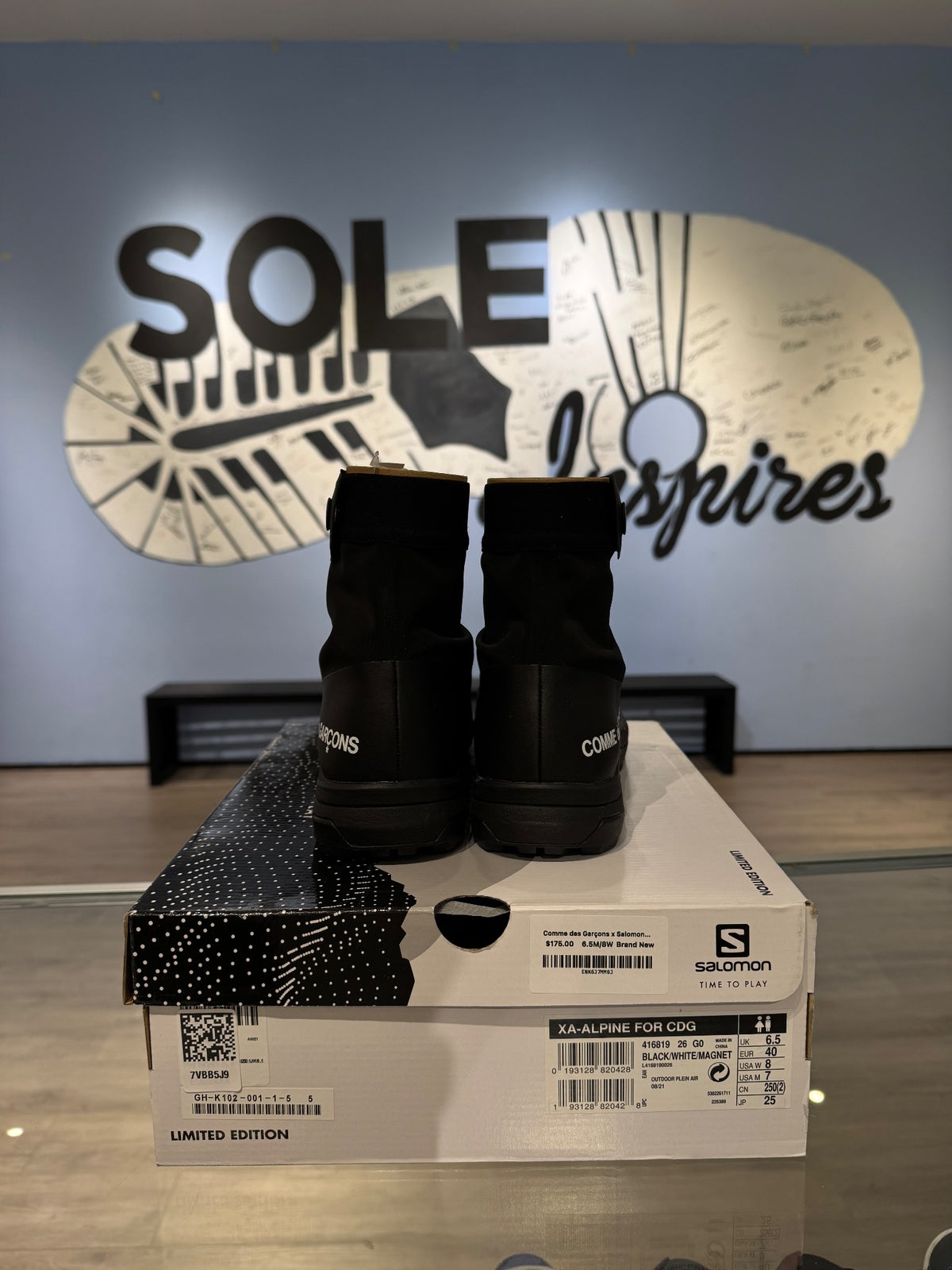 Comme des Garçons x Salomon XA-Alpine 2 Black
