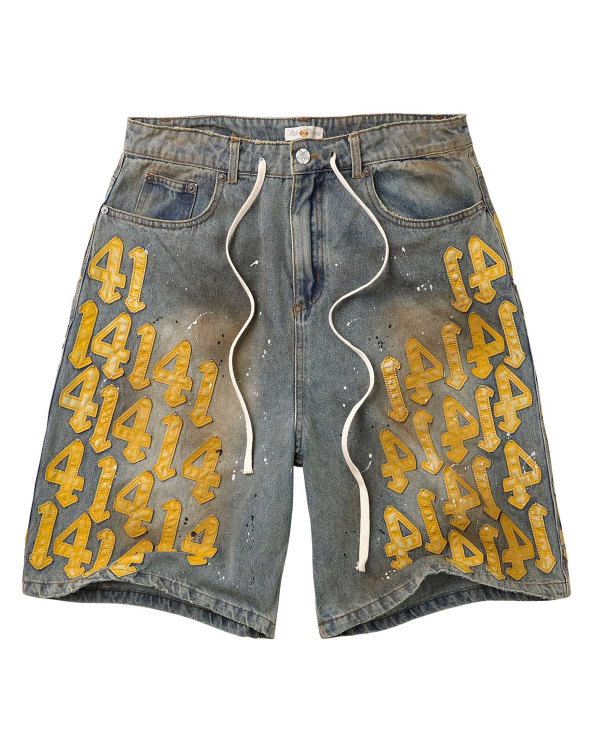 Vale Forever Luxcky Charm Jorts 'Yellow'