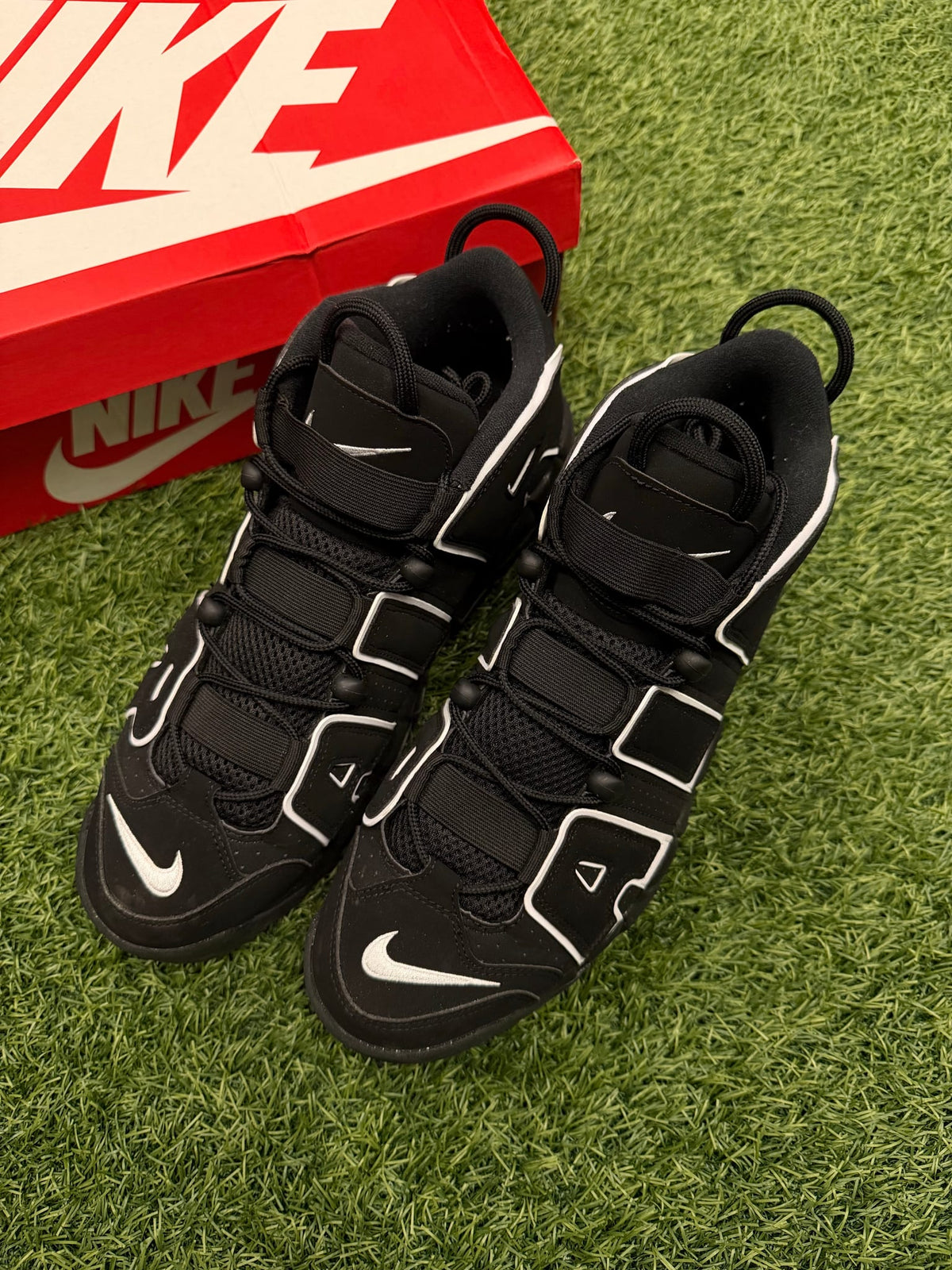 Nike Air More Uptempo 96 Black White (2023/2026)