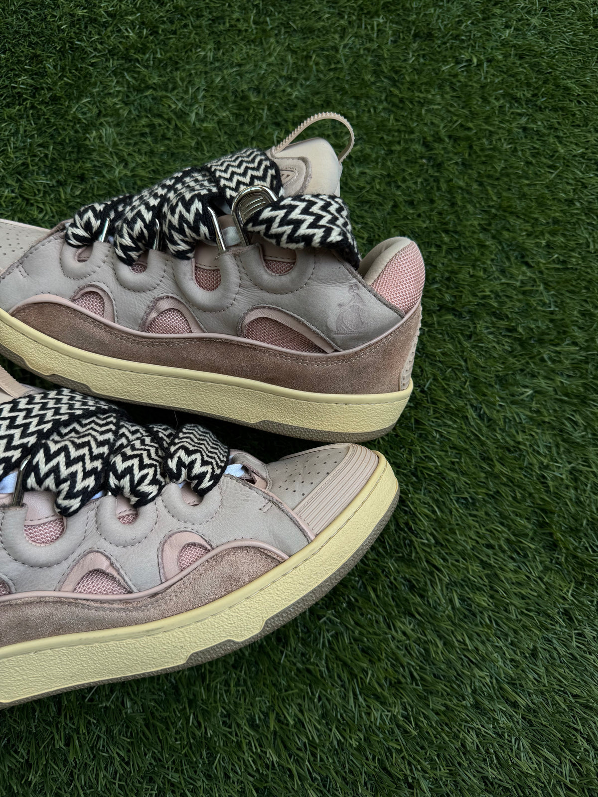 Lanvin Curb Sneakers 'Pink'