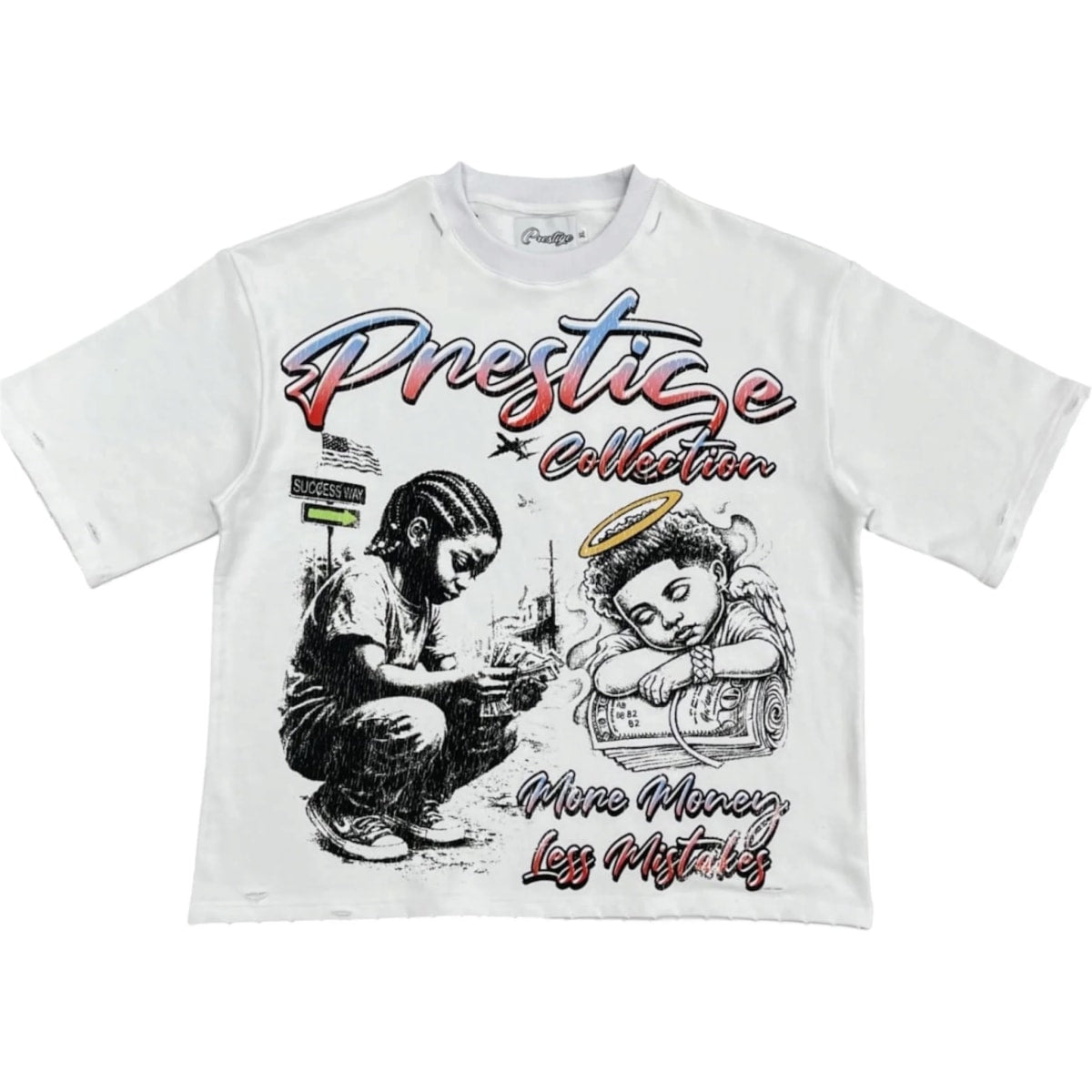 Prestige 'More Money Less Mistakes' Tee