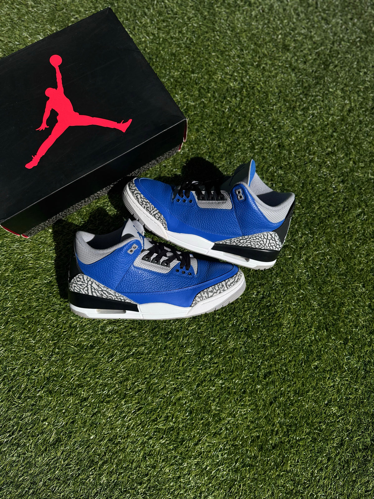 Jordan 3 Retro Varsity Royal Cement