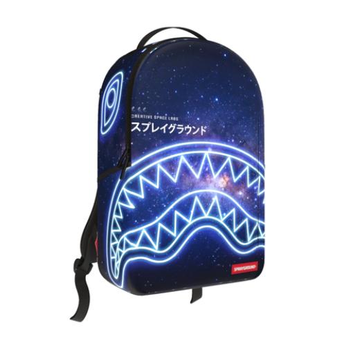 Sprayground SHARK CENTRAL NEON NEBULA BACKPACK