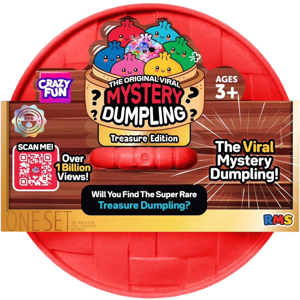 Squishy Bun The Original Mystery Squishy Dumpling (Treasure Edition) Blind Box
