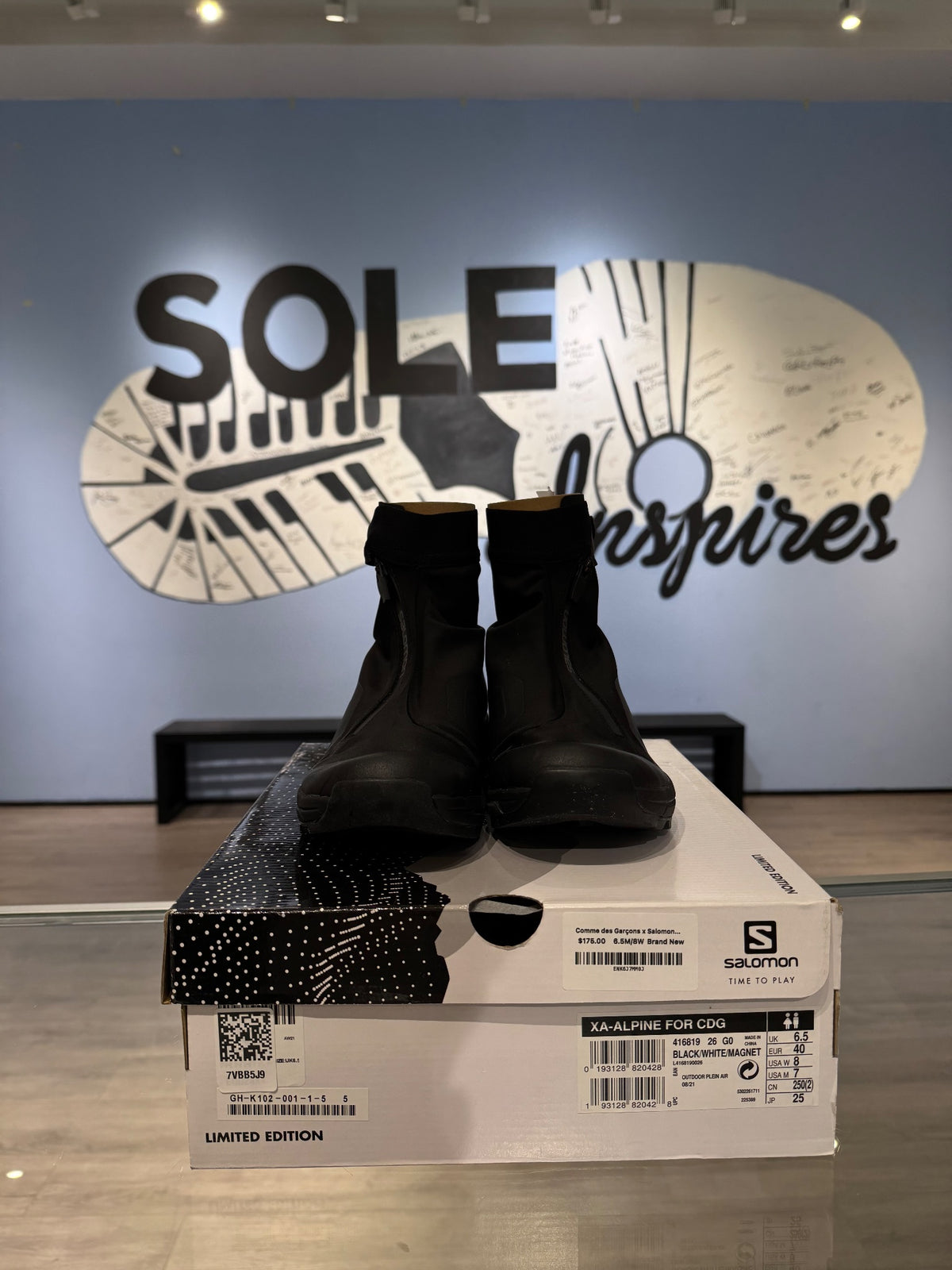 Comme des Garçons x Salomon XA-Alpine 2 Black