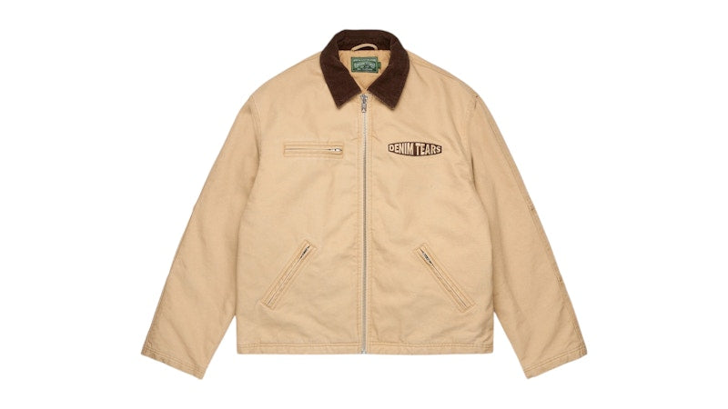Denim Tears Every Tear Is A Star Work Jacket Khaki
