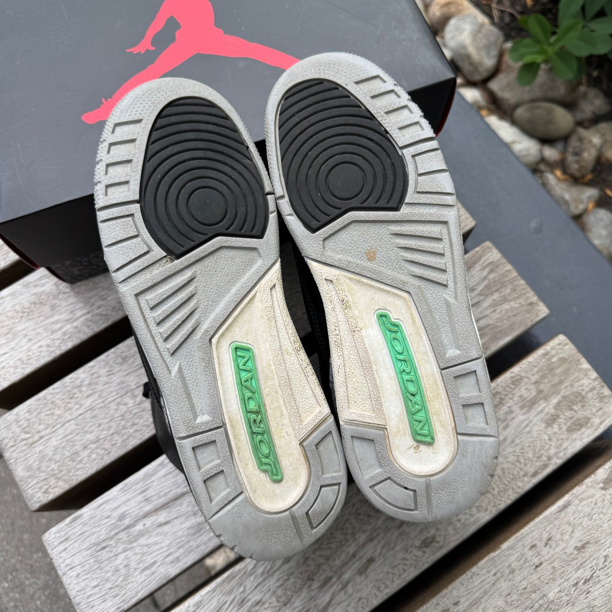 Jordan 3 Retro Green Glow (GS)