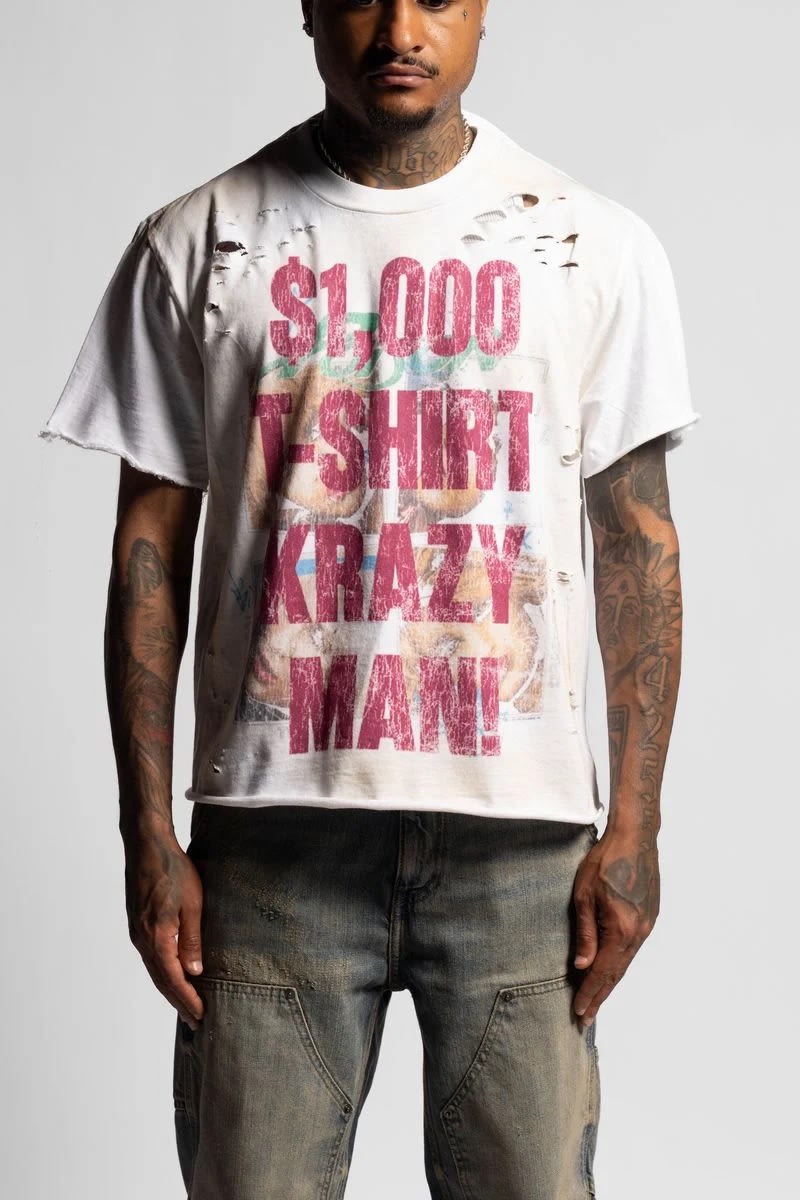 Krazy Ambitions '$1000 Tee Crazy Man'