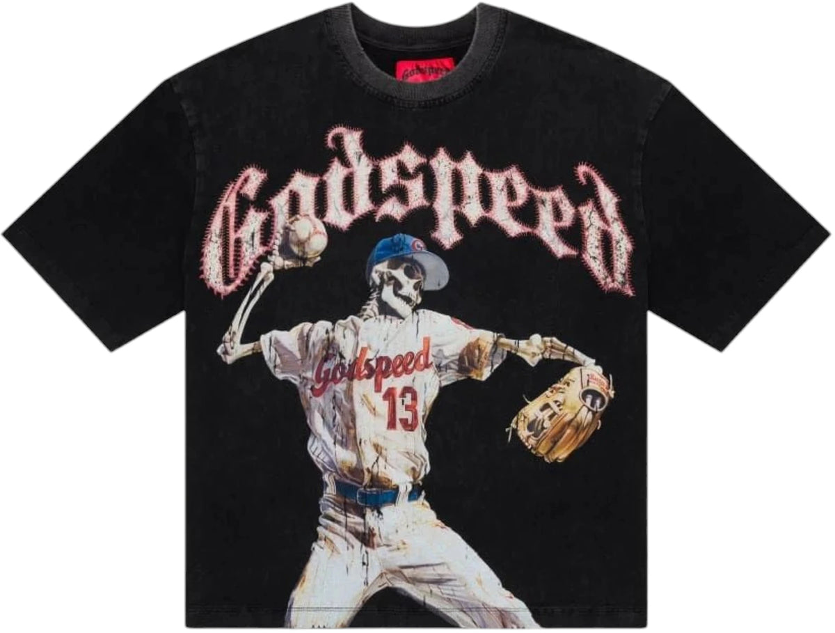 Godspeed Strike Out T-Shirt Black
