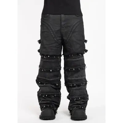 Guapi Obsidian Black Waxed Convertible Denim (Obsidian-Black-Waxed-Convertible-Denim)