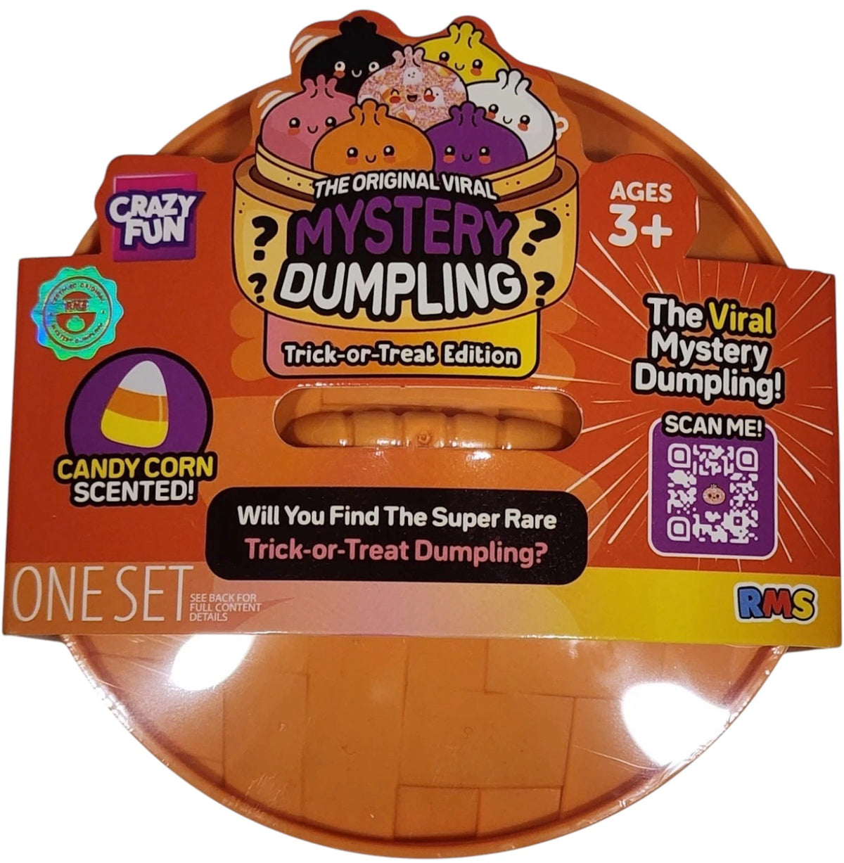 Squishy Bun The Original Viral Mystery Dumpling - Trick or Treat Edition Blind Box