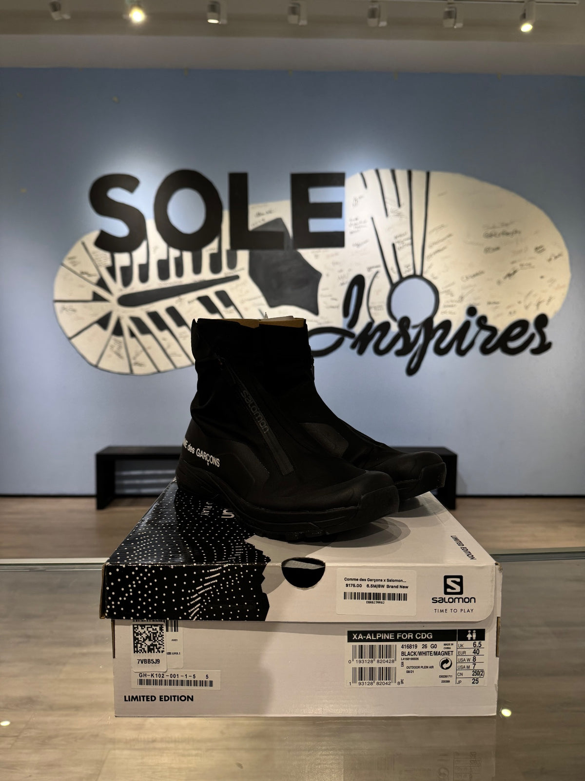 Comme des Garçons x Salomon XA-Alpine 2 Black