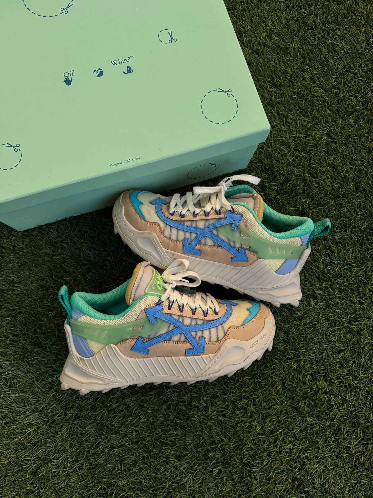 Off-White ODSY-1000 'Bone Pastel Blue'