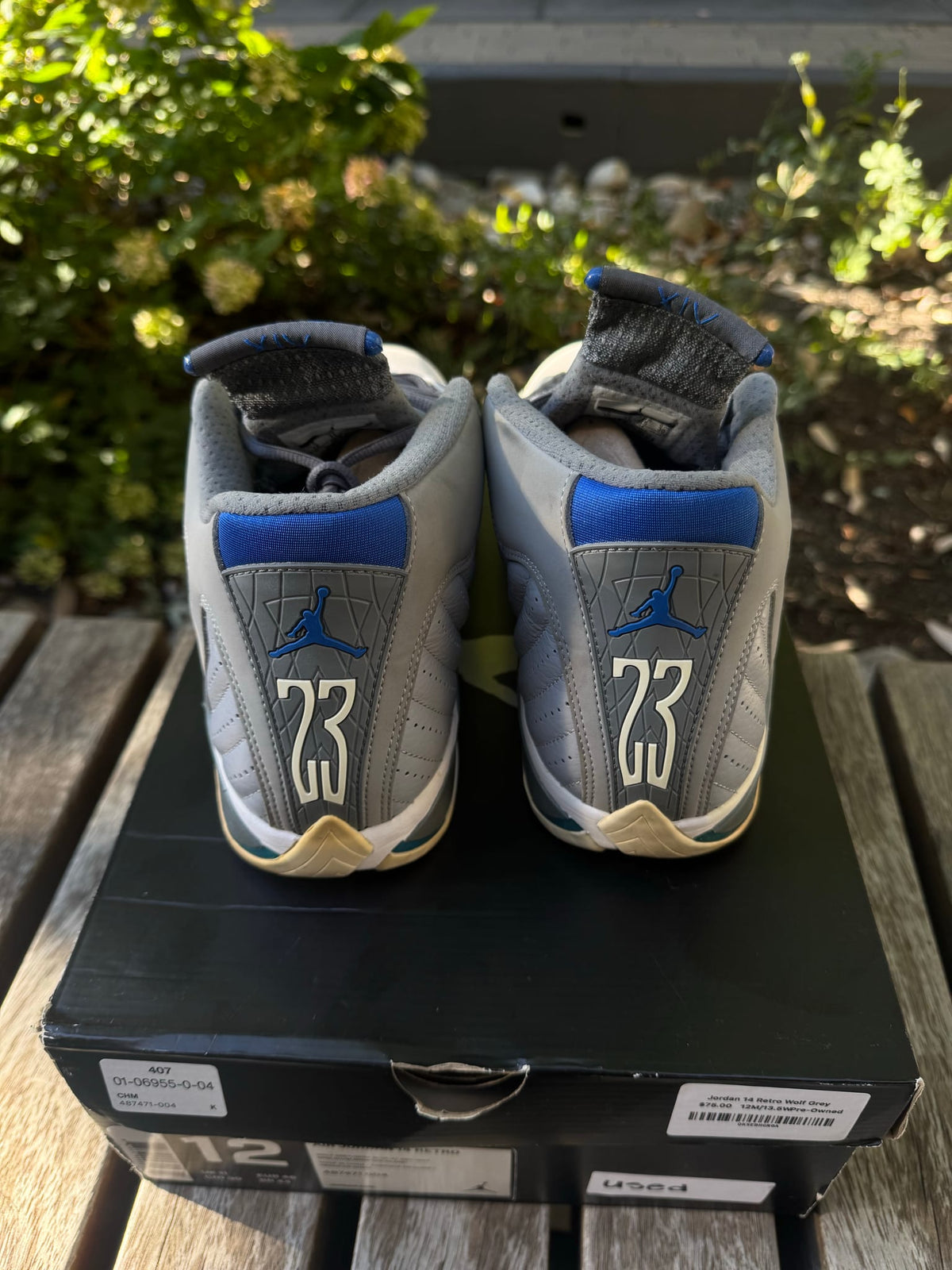 Jordan 14 Retro Wolf Grey