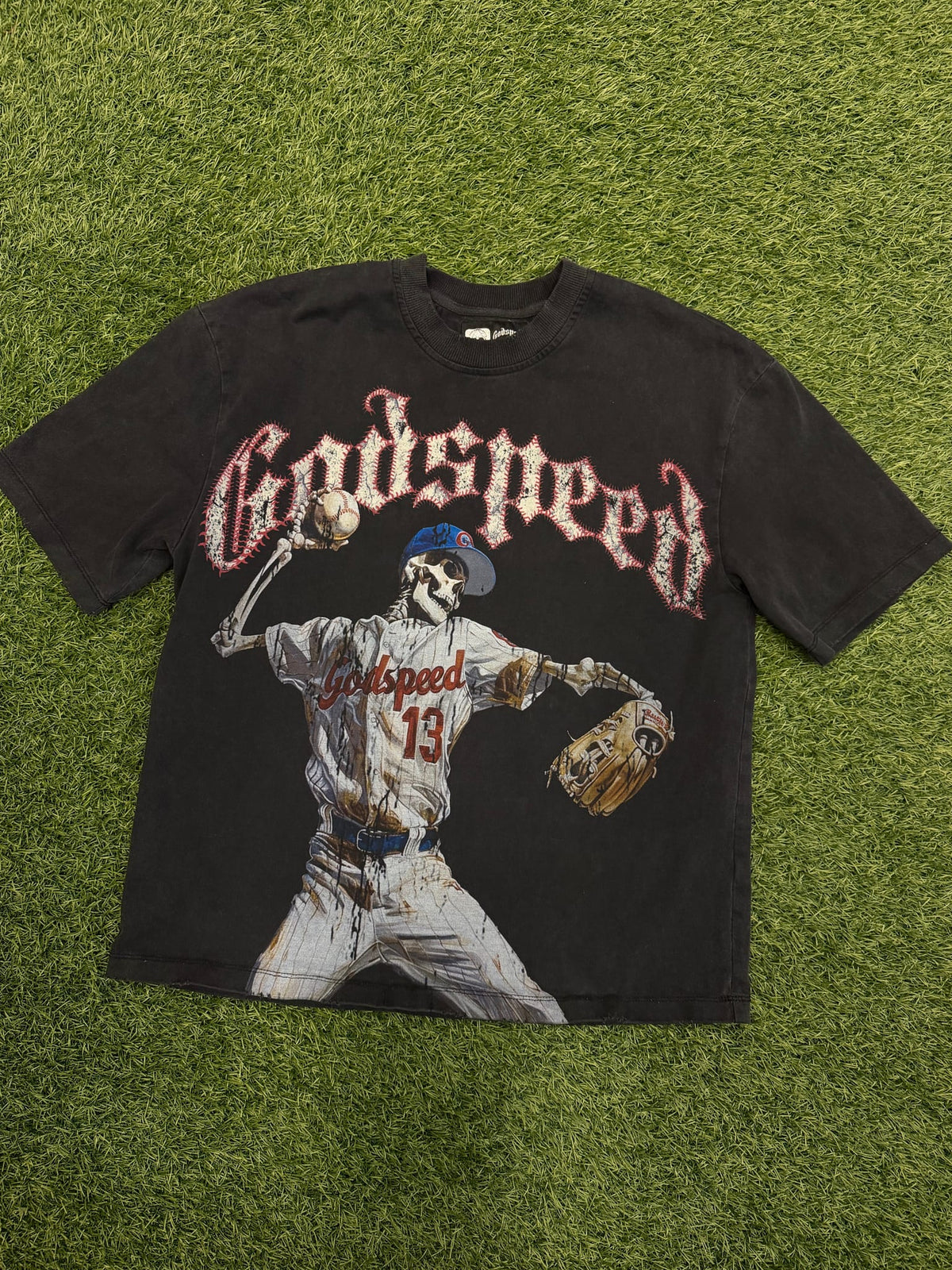 Godspeed Strike Out T-Shirt Black