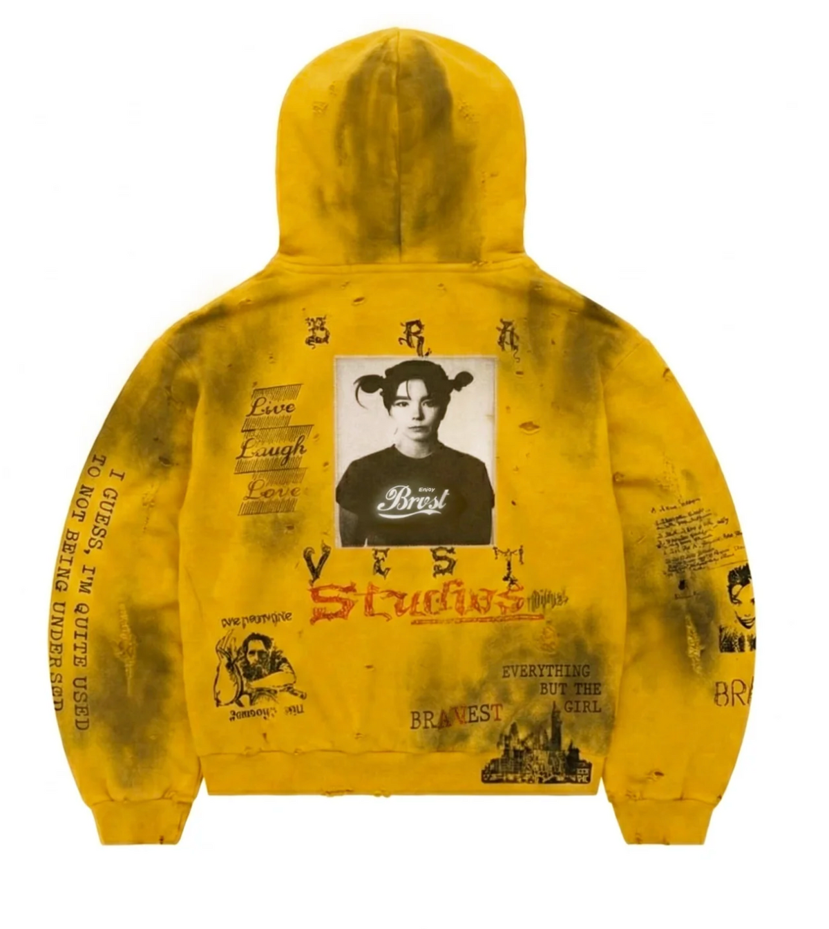 Bravest Studios Heirloom Hoodie 'Yellow'