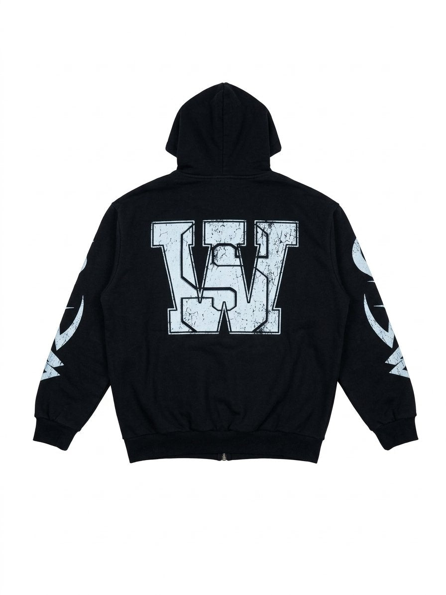 Stop Waiting Studios Chosen Star Black Hoodie