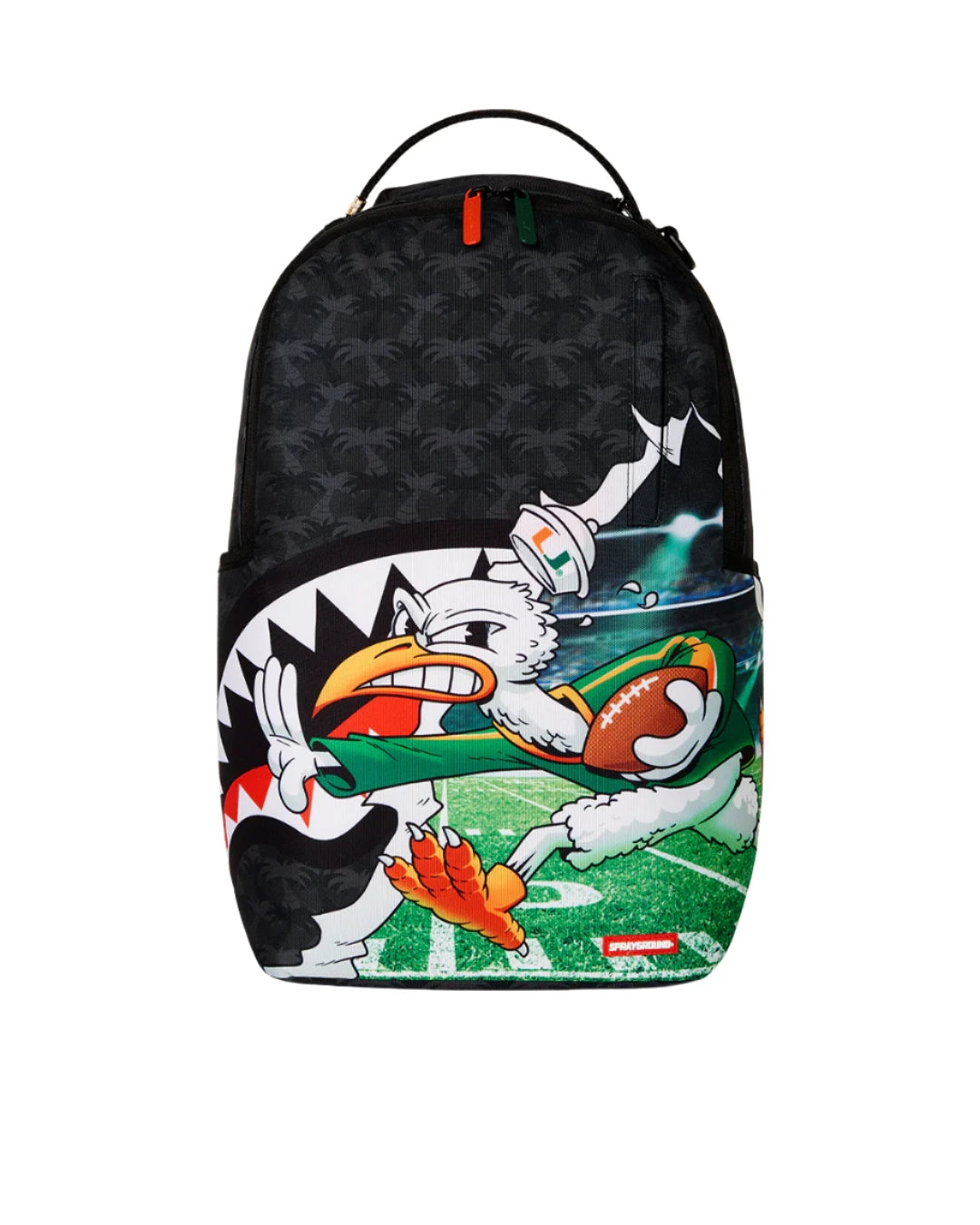 SPRAYGROUND UNIVERSITY OF MIAMI TOUCH DOWN DLXR BACKPACK