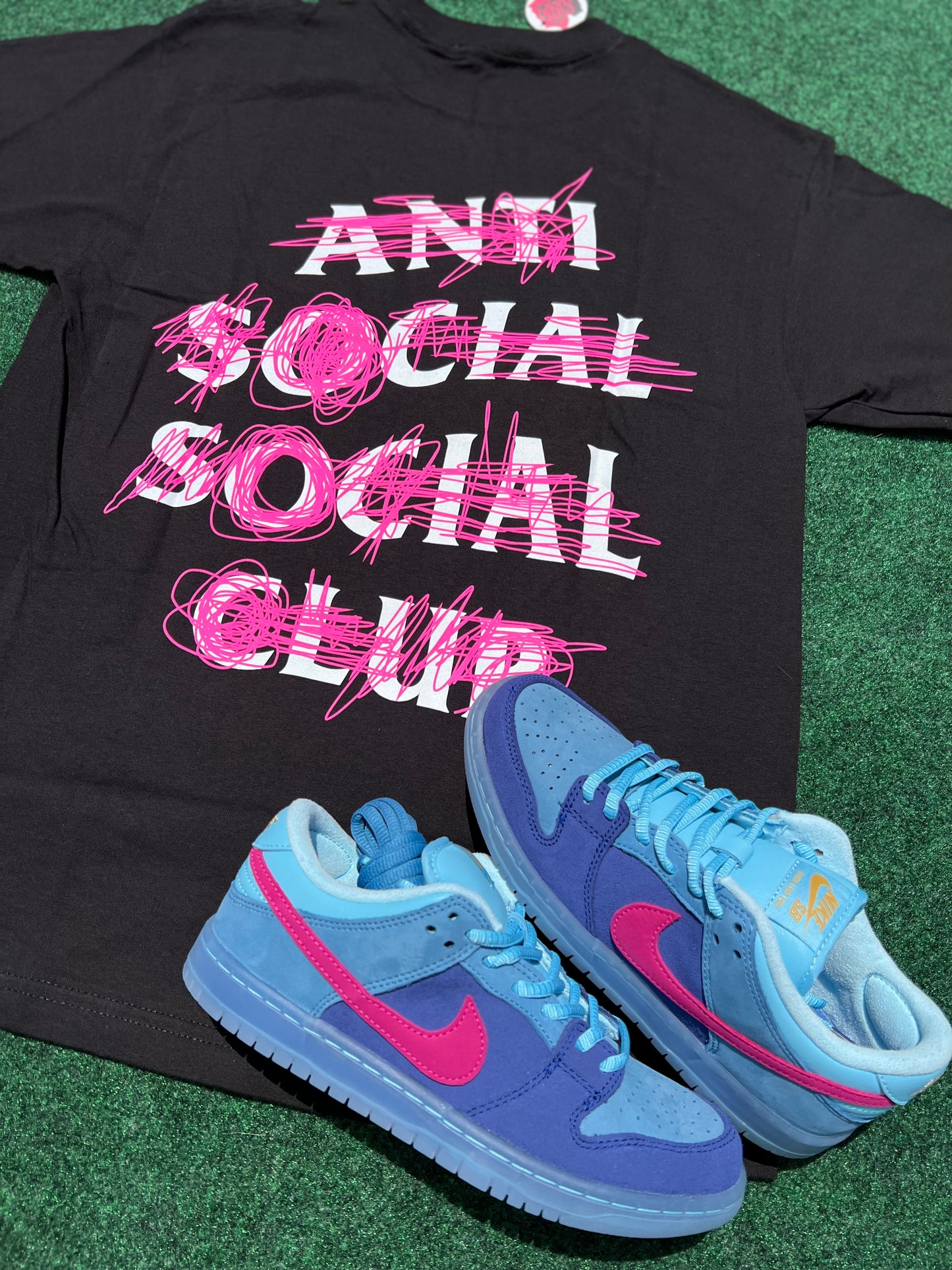 Anti Social Club “Nevermind Black” Tee
