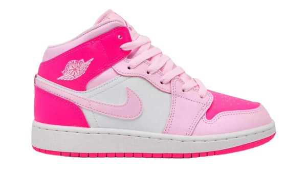 Jordan 1 Mid Pink Foam (GS)