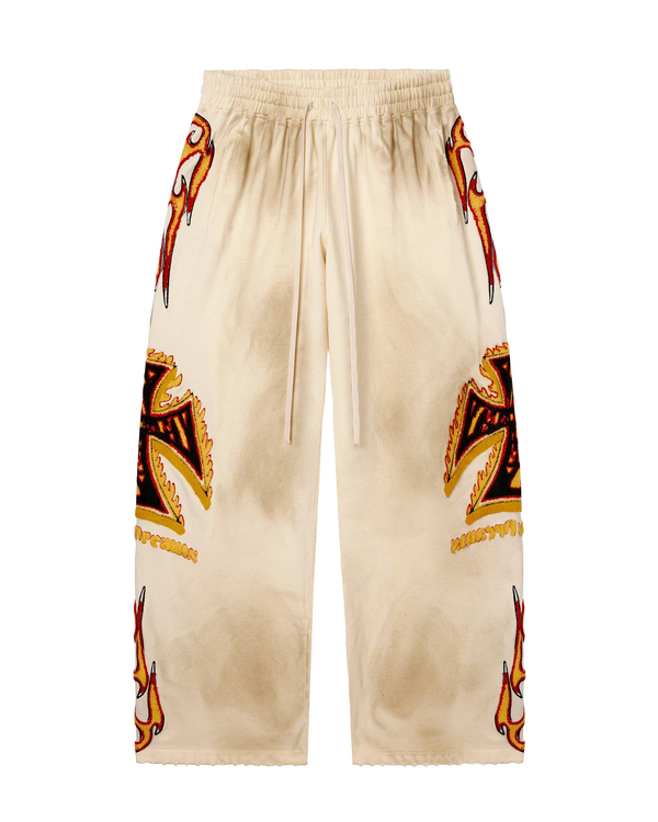 Vale Forever LA FLARE SWEATS 'BONE'