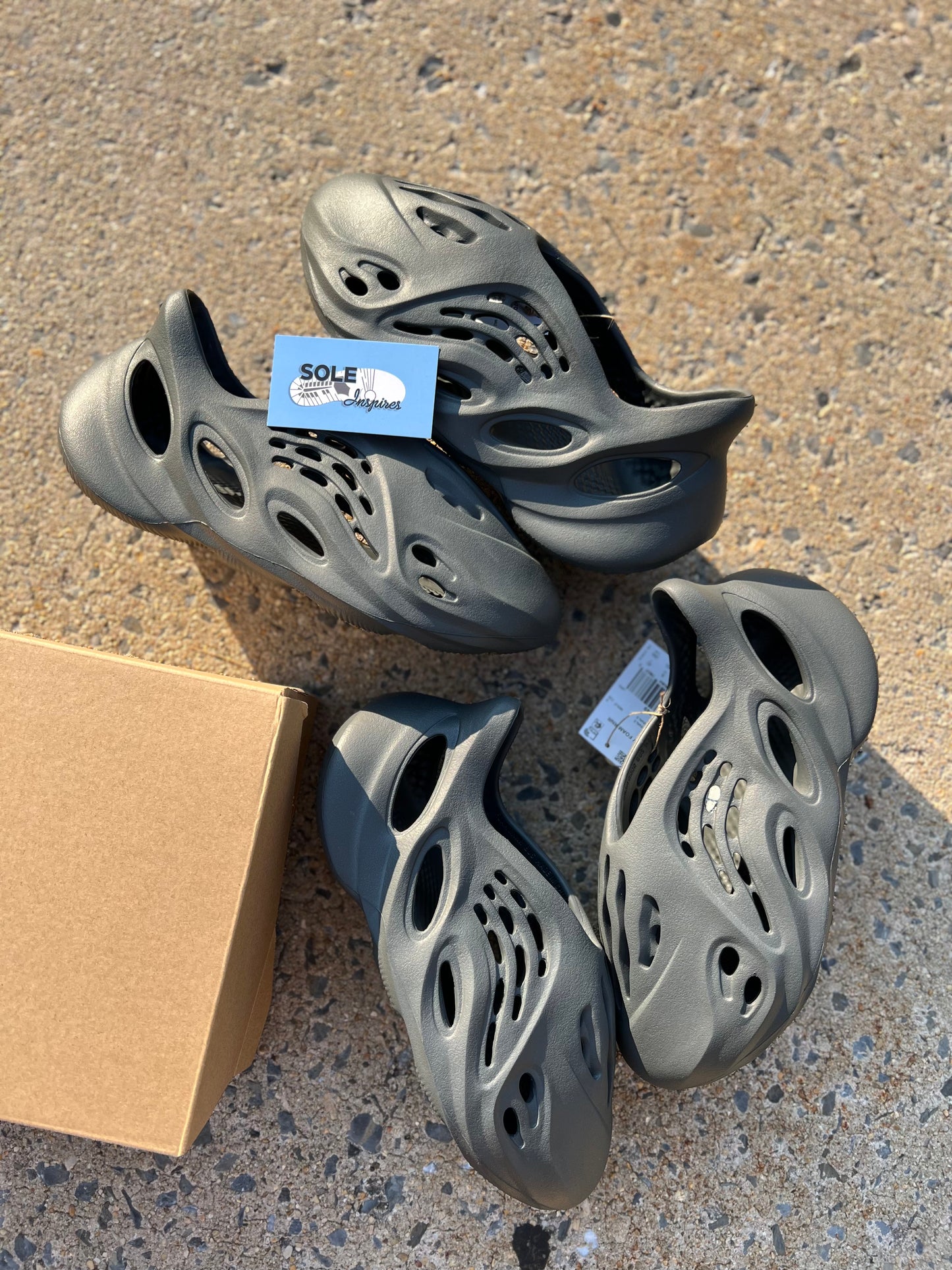 adidas YEEZY Foam Runner MX Carbon On-Foot Look